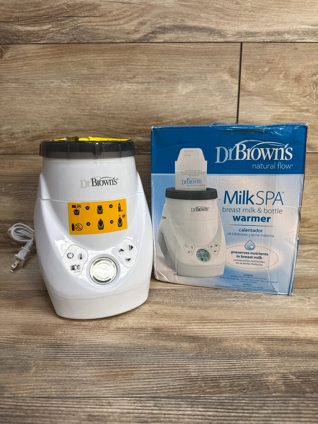 Dr. Brown's Natural Flow Milk Spa Breast Milk & Bottle Warmer - Me n Mommy To Be