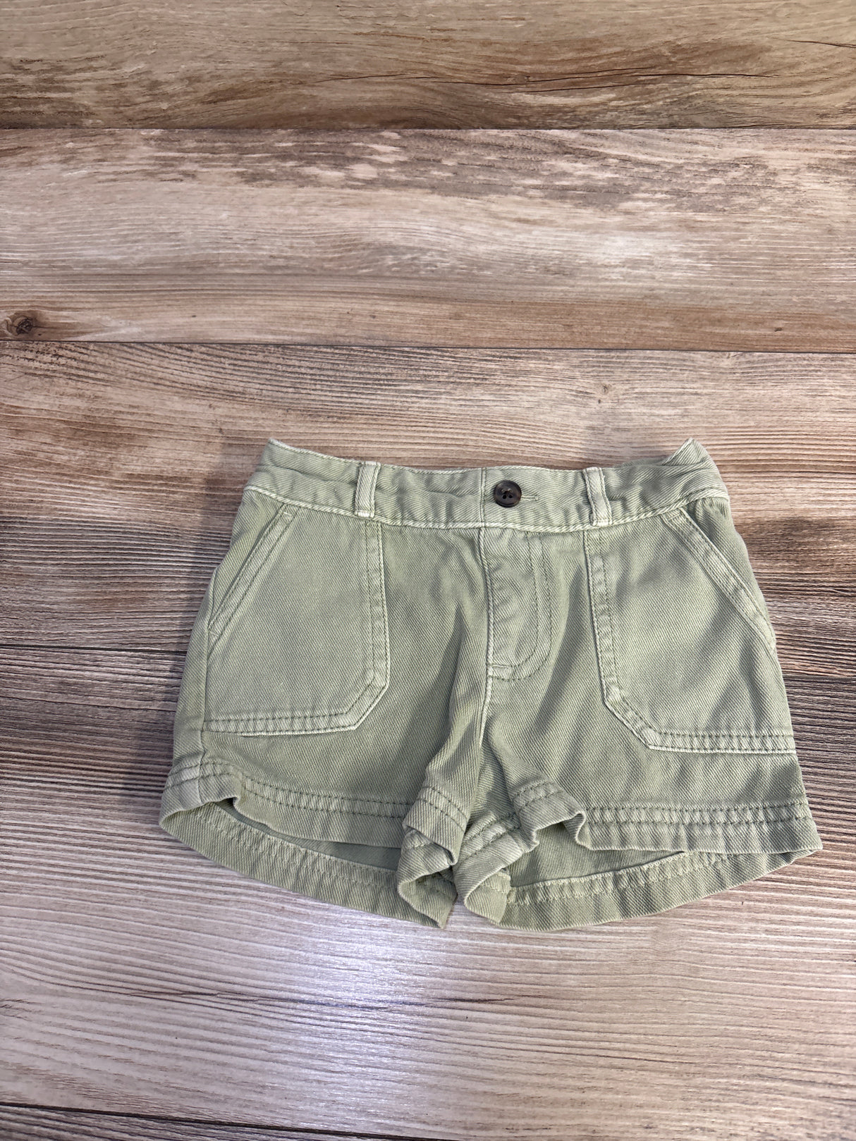 Cat & Jack Rayon Shorts Green sz 3T