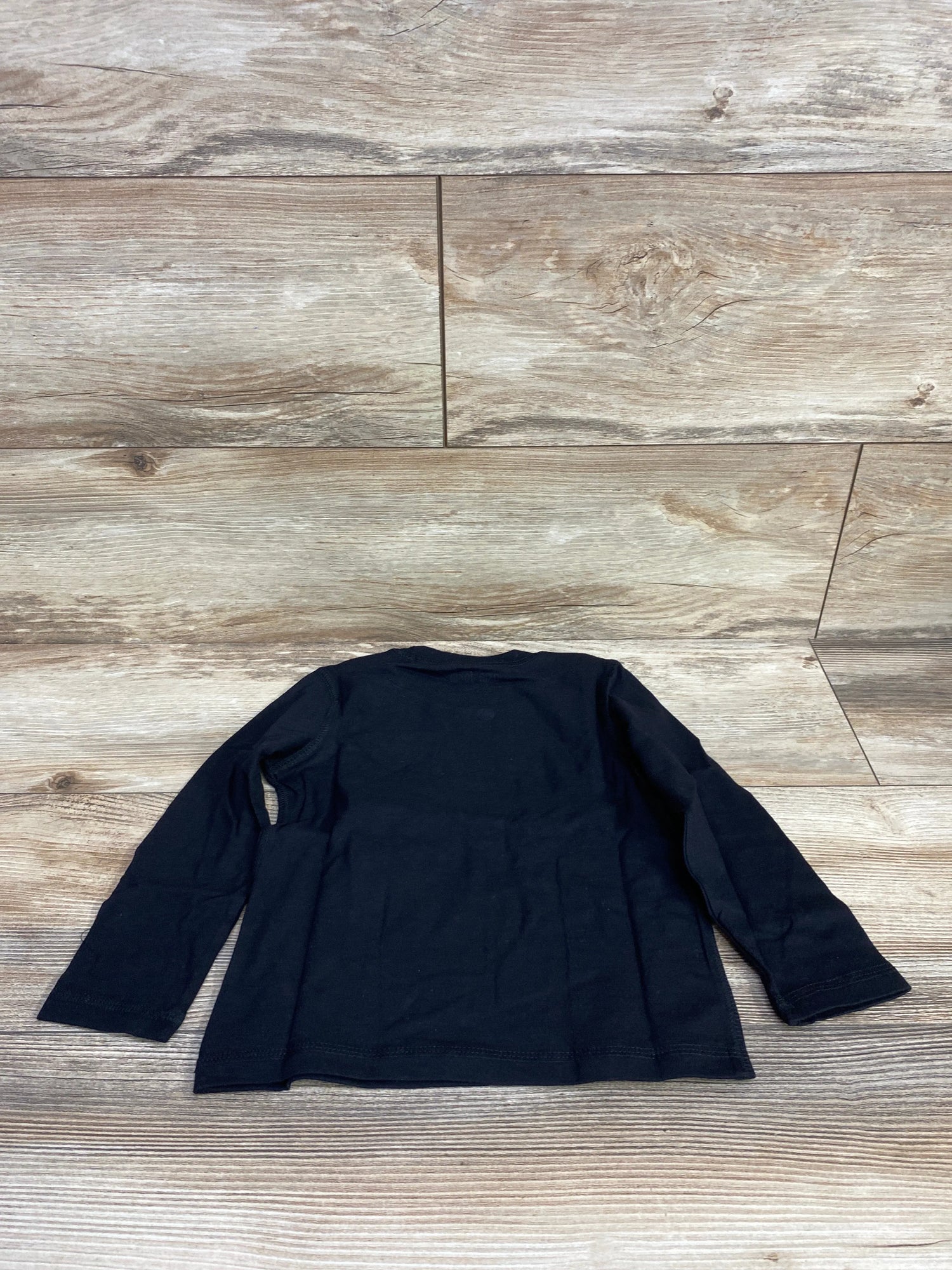 NEW Okie Dokie Long Sleeve Pocket Shirt Black sz 3T