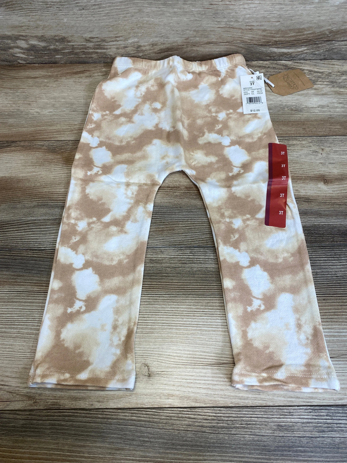 NEW Grayson Collective Tie-Dye Pants Brown sz 3T - Me n Mommy To Be