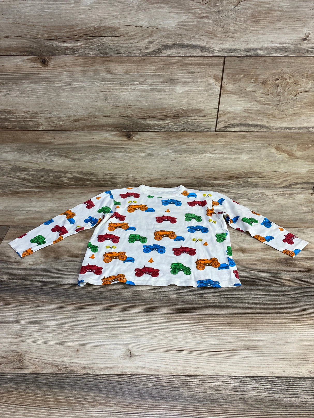 Chaser Monster Truck Shirt White sz 5T - Me n Mommy To Be