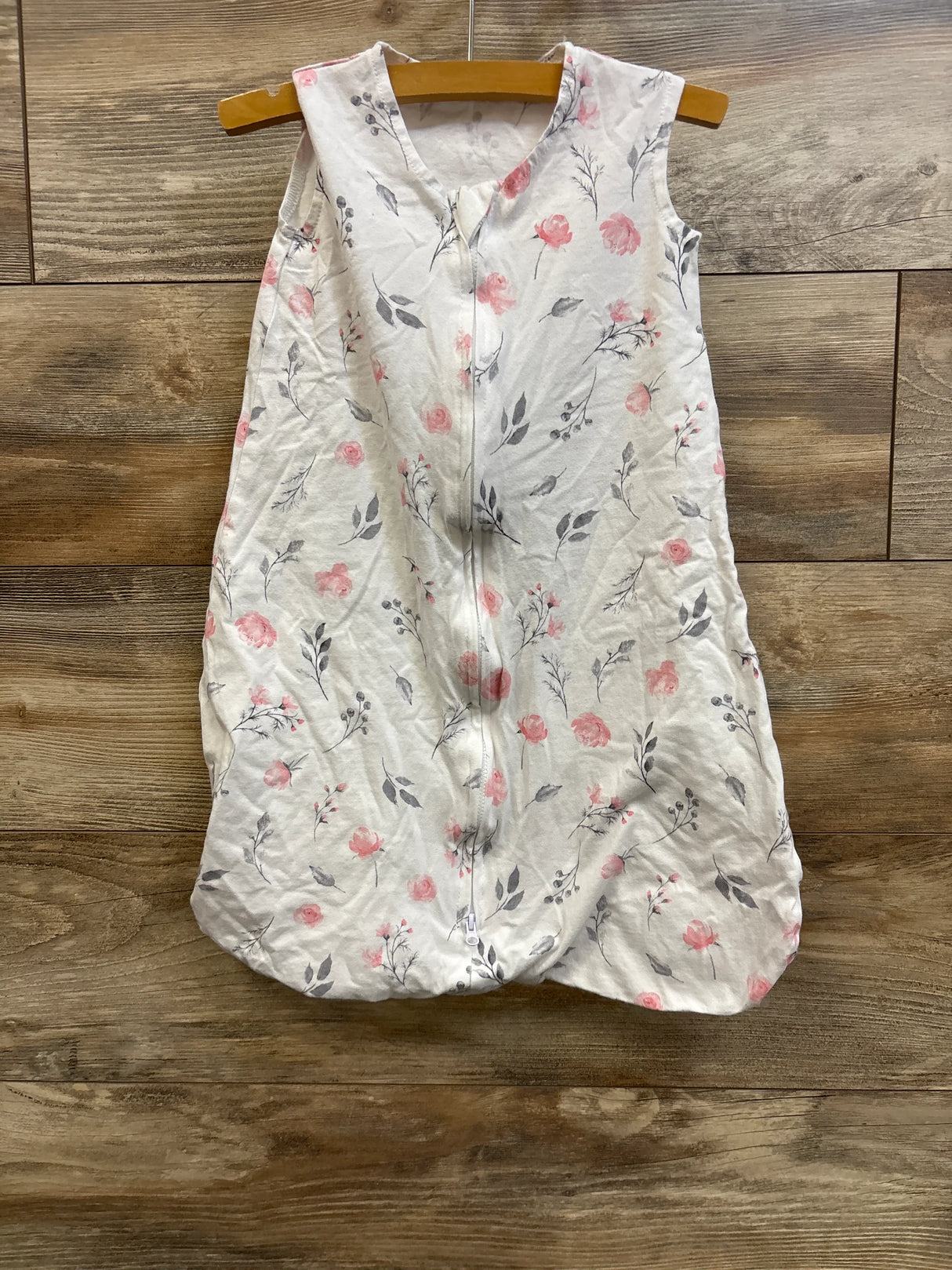 PHF Floral Sleep Sack White sz Small/0-6m