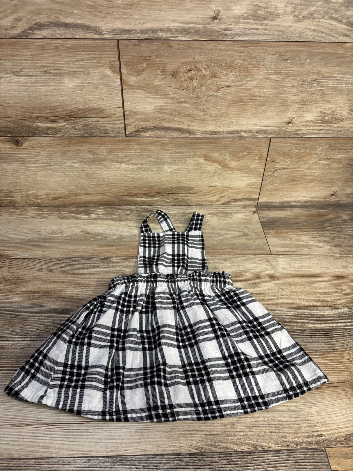 Cat & Jack Plaid Skirtall White sz 3T
