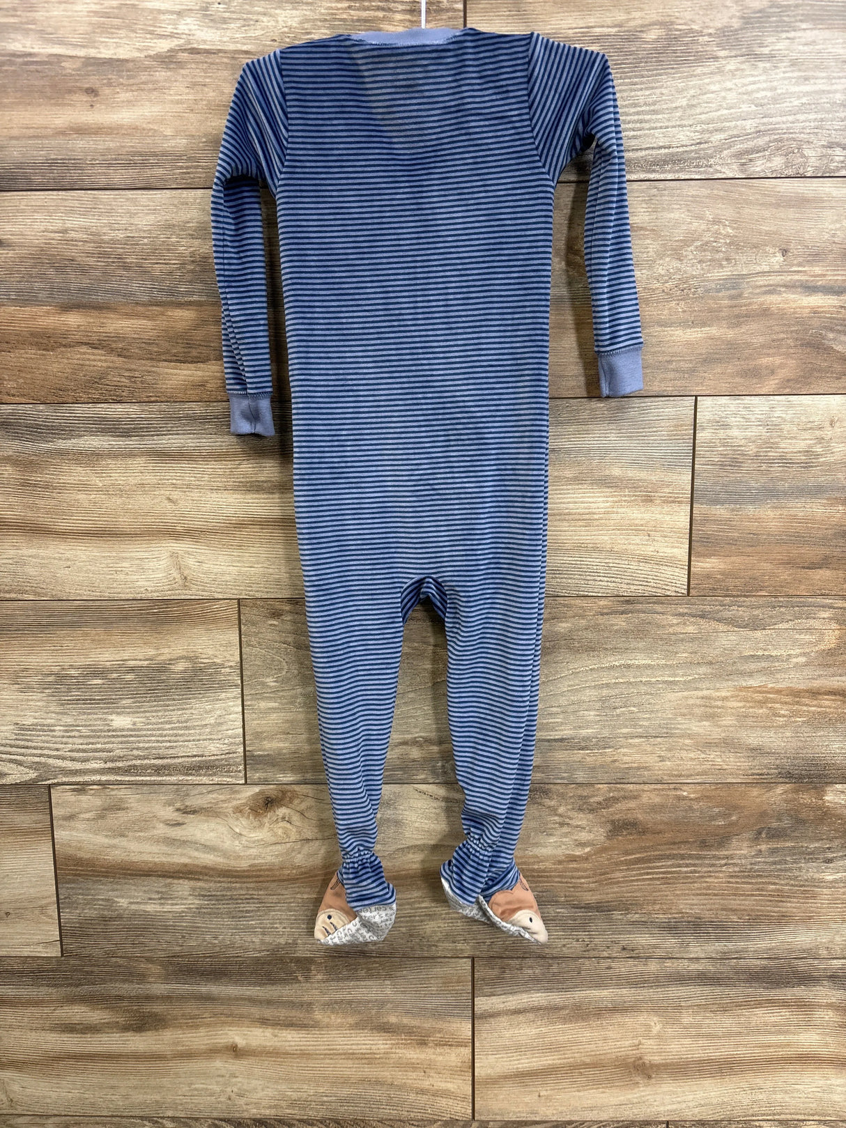 Just One You Striped Blanket Sleeper Blue sz 2T