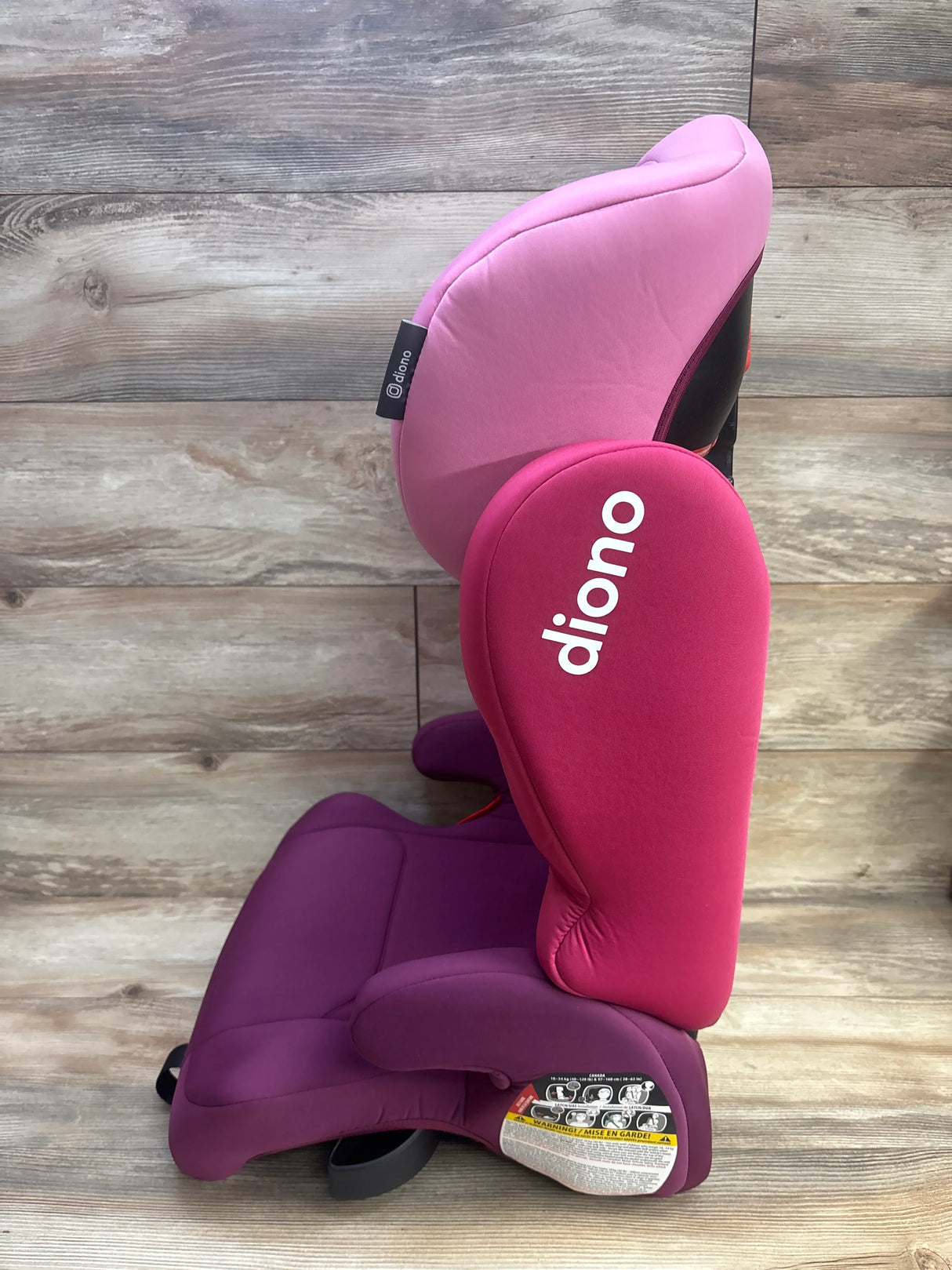 Diono Cambria 2 Booster Car Seat in Pink 40-120lbs