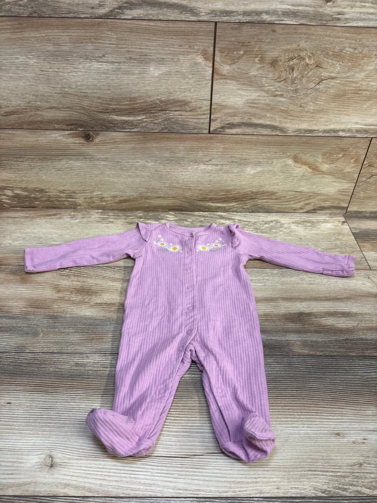 Carter's Ribbed Sleeper Lilac sz 3m