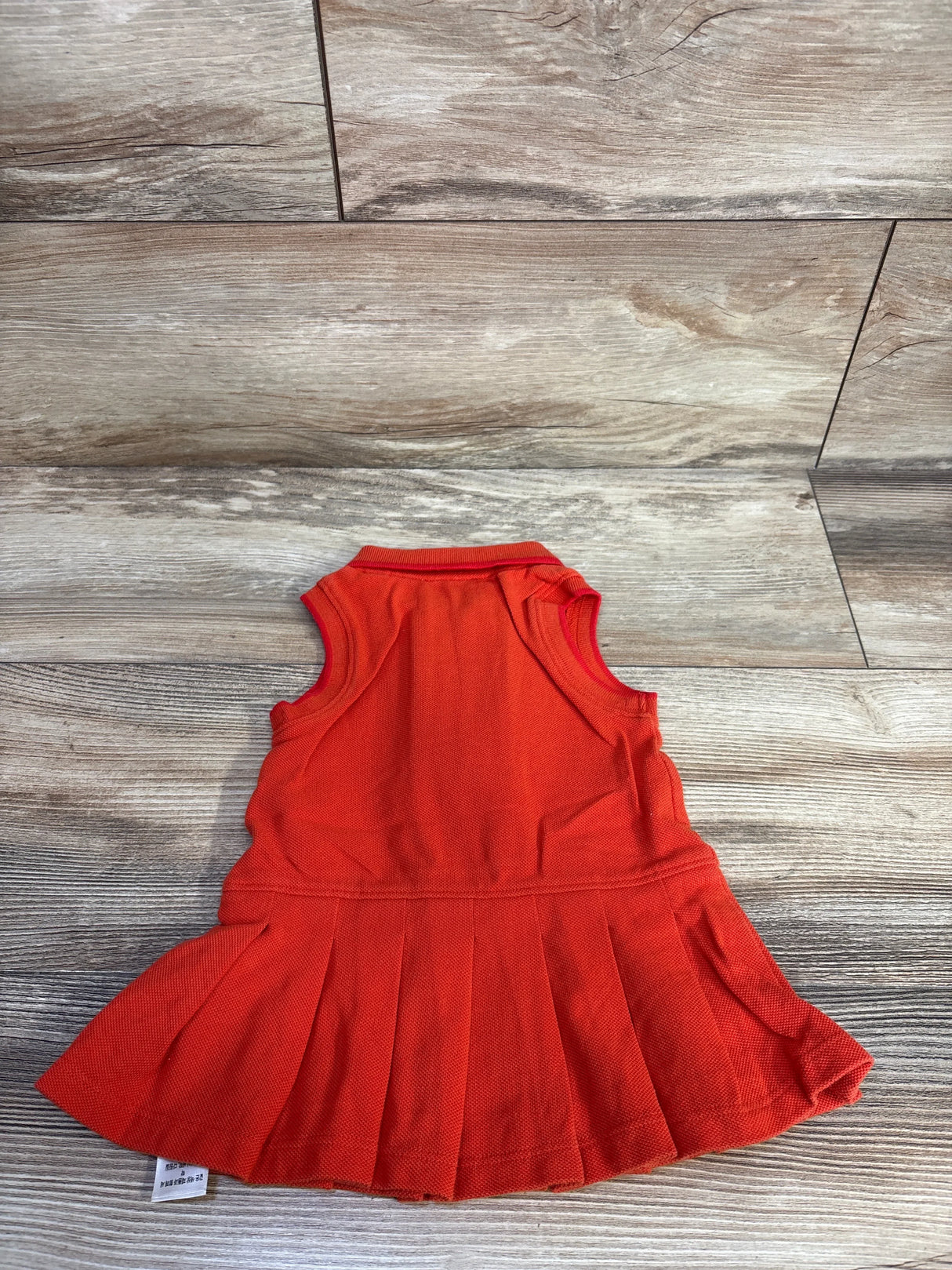 Burberry Martina Polo Dress Orange sz 6m