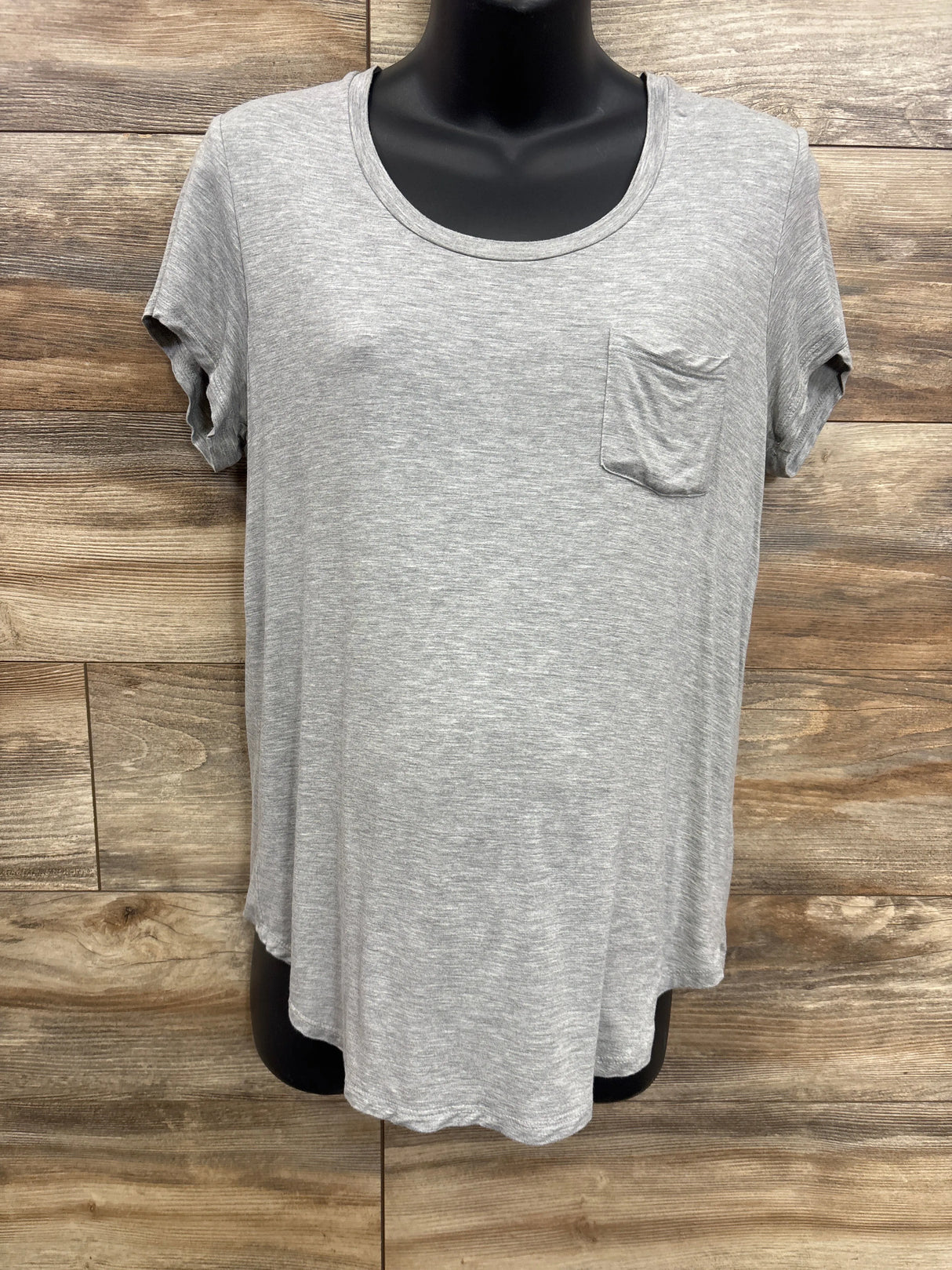 Kindred Bravely Everyday Maternity & Nursing T-shirt Grey Heather sz Small