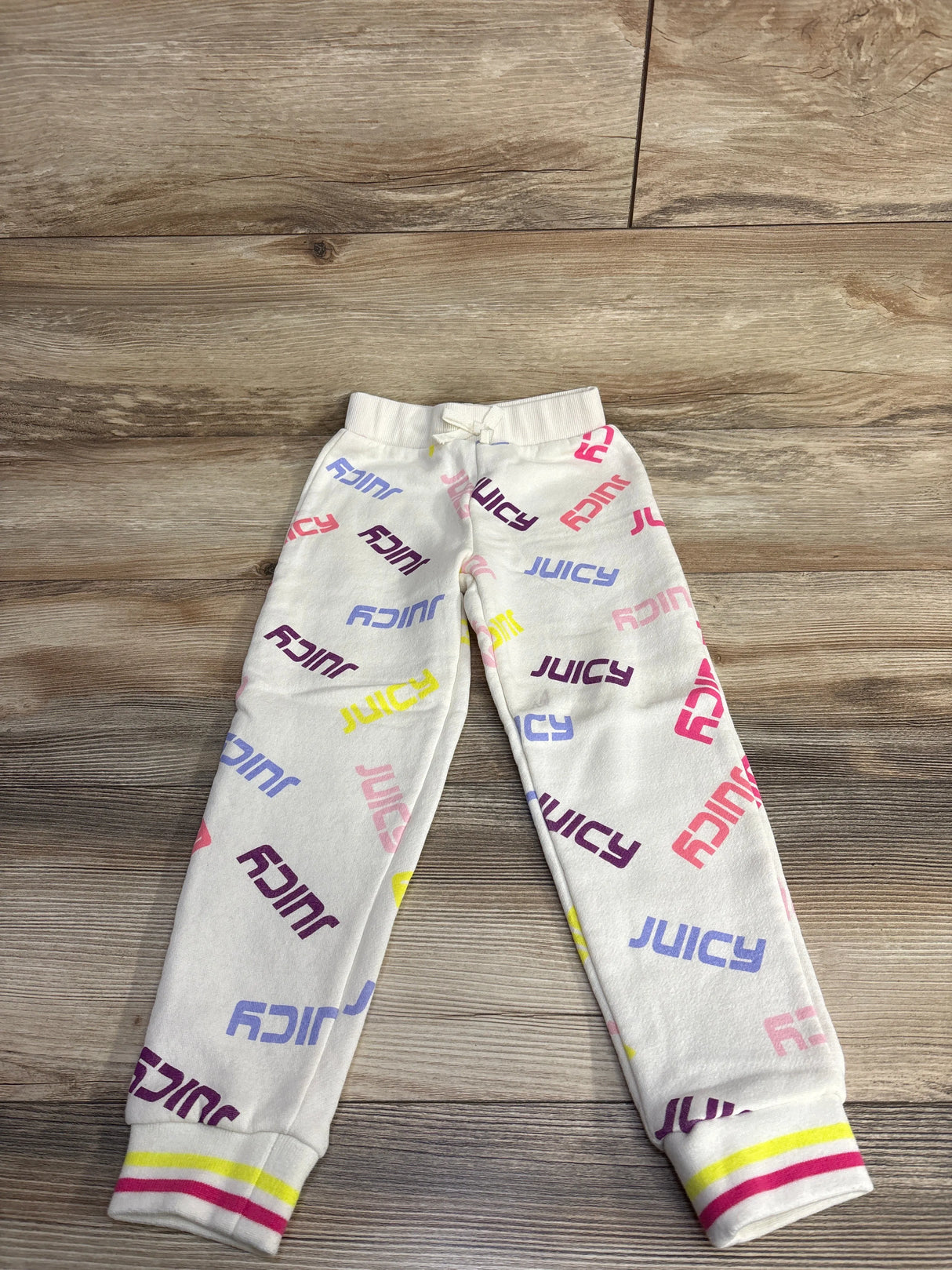 Juicy Couture Drawstring Joggers White sz 5T