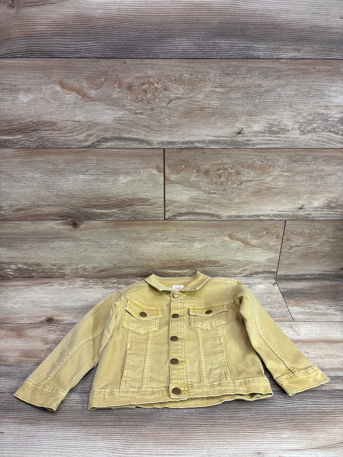 NEW Wonder Nation Denim Jacket Yellow sz 3T