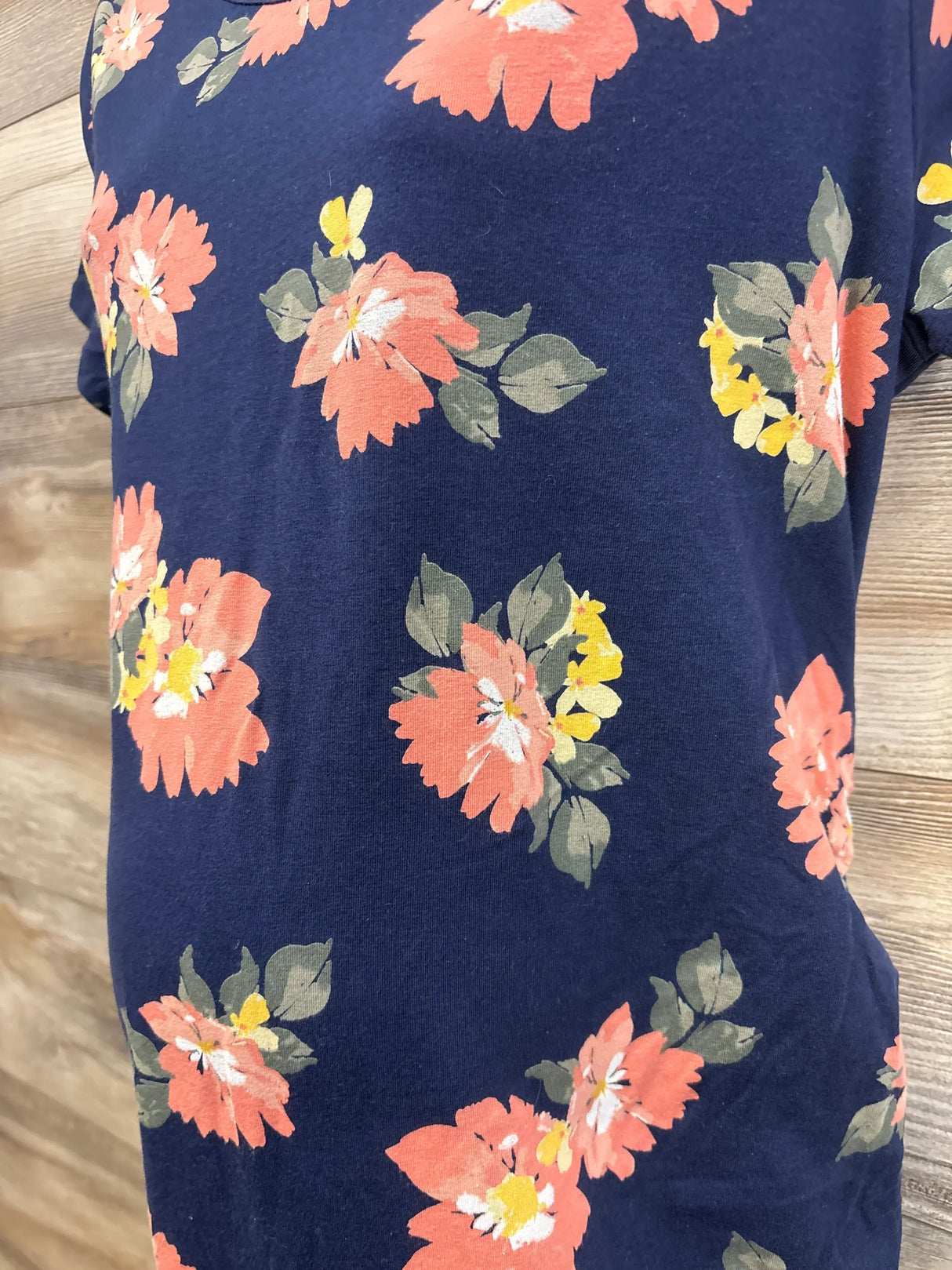 NEW Isabel Maternity Floral Bodycon Dress Navy sz XL
