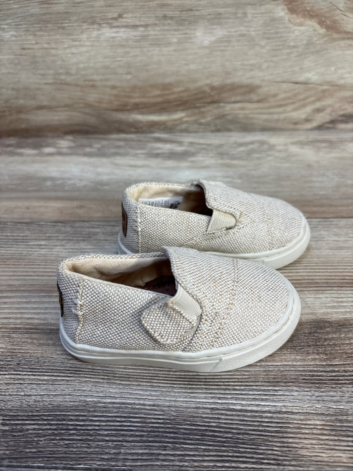 Toms Tiny Avalon Sneakers in Burlap sz 4c