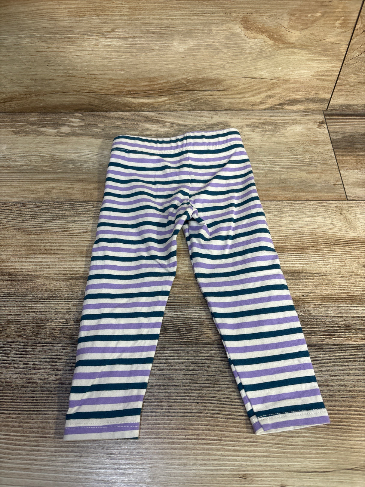 Dip Striped Leggings White sz 12-18m