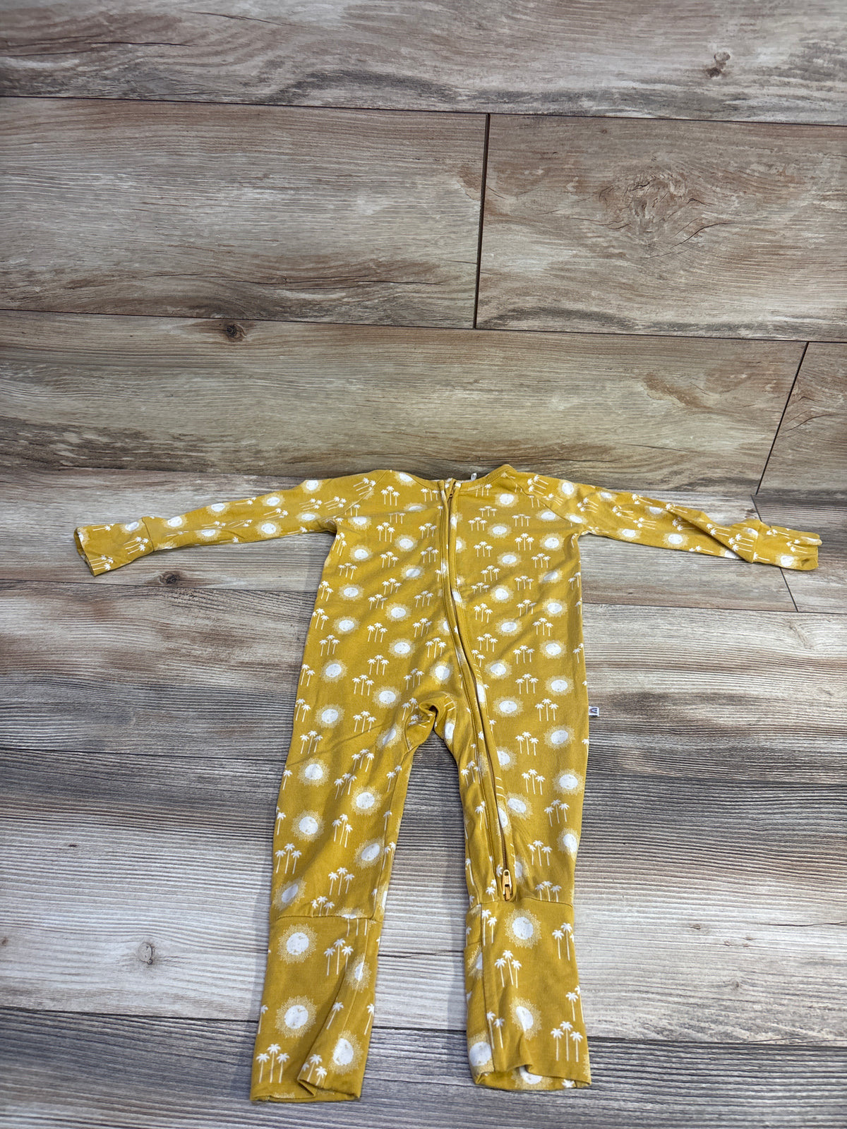 Emerson & Friends Sunny Days Bamboo Convertible Sleeper Yellow sz 6-12m