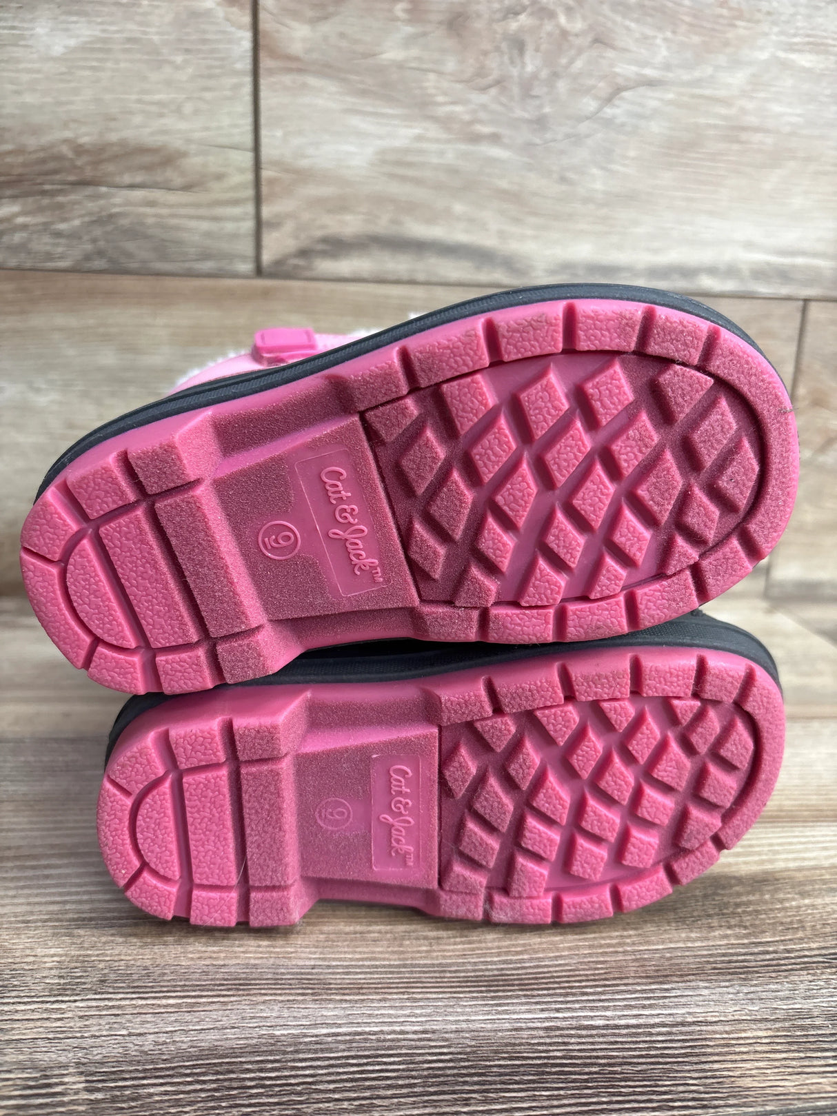 NEW Cat & Jack Denver Winter Boots Pink sz 9c