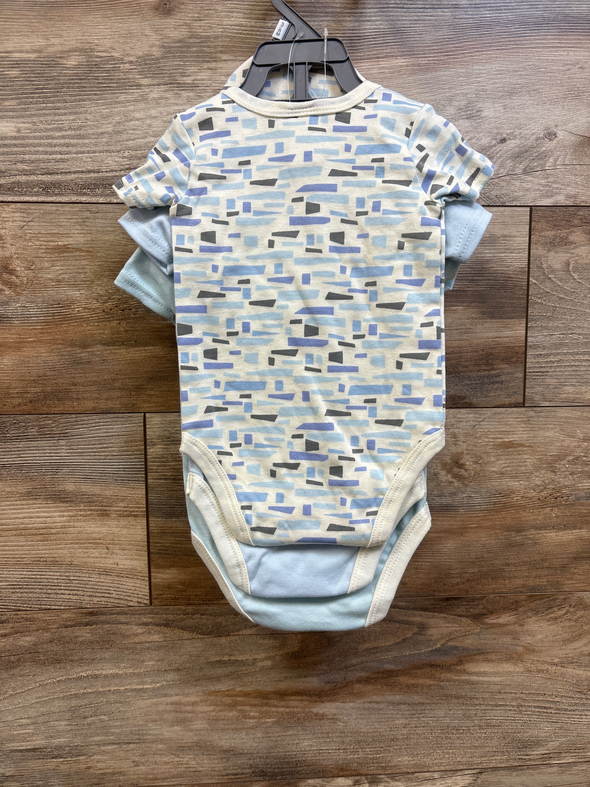 NEW Little Beginnings 5pc Bodysuit, Hat, & Booties Set Blue sz 3-6m
