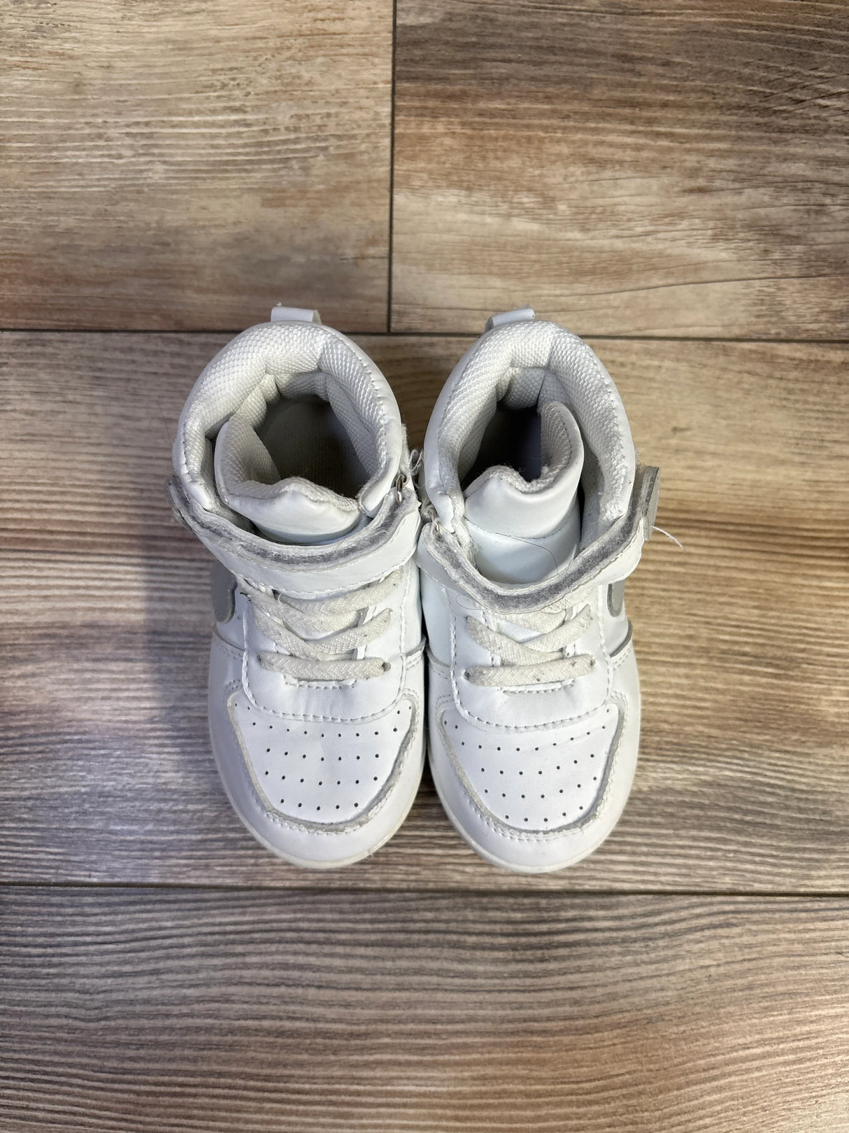 First Steps High-Top Sneakers White sz 6c