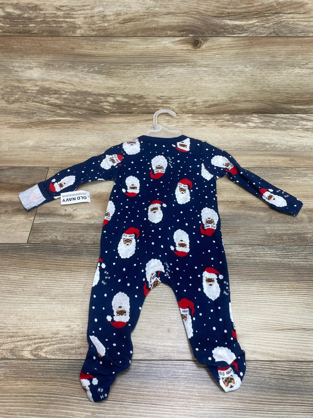 NEW Old Navy Santa Sleeper Navy sz 0-3m - Me n Mommy To Be