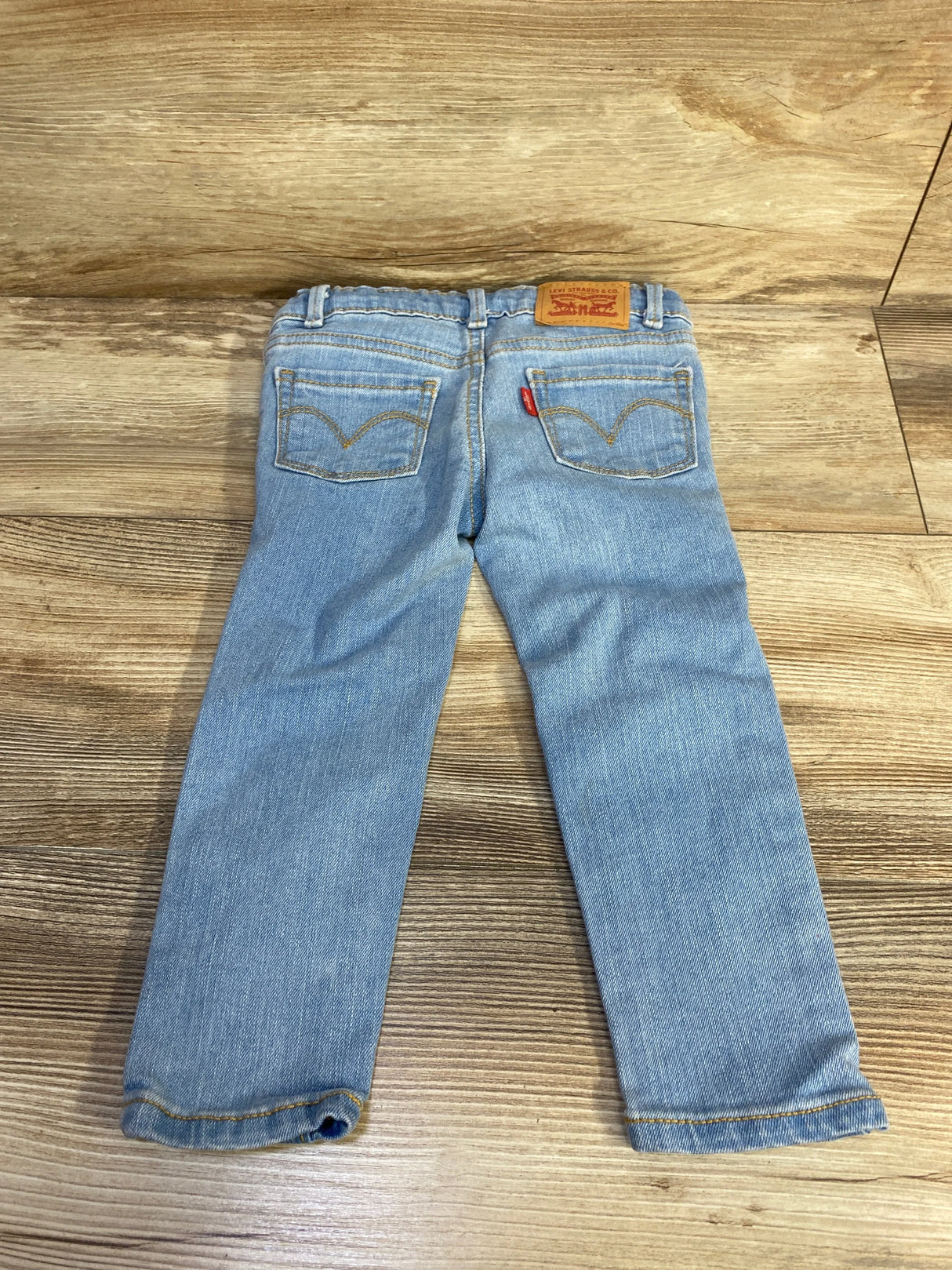 Levi's 701 Super Skinny Distressed Jeans Blue sz 2T