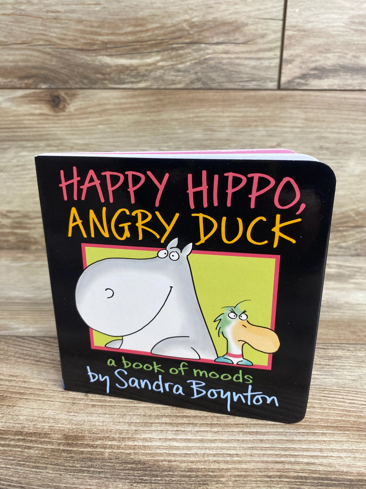 Happy Hippo, Angry Duck Board Book
