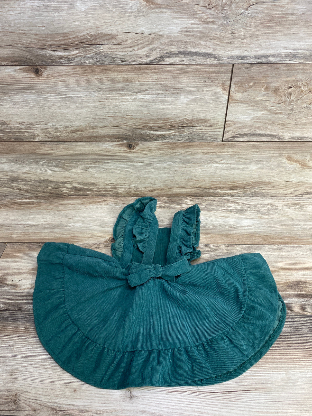 Cord Ruffled Skirtall Emerald sz 12-18m