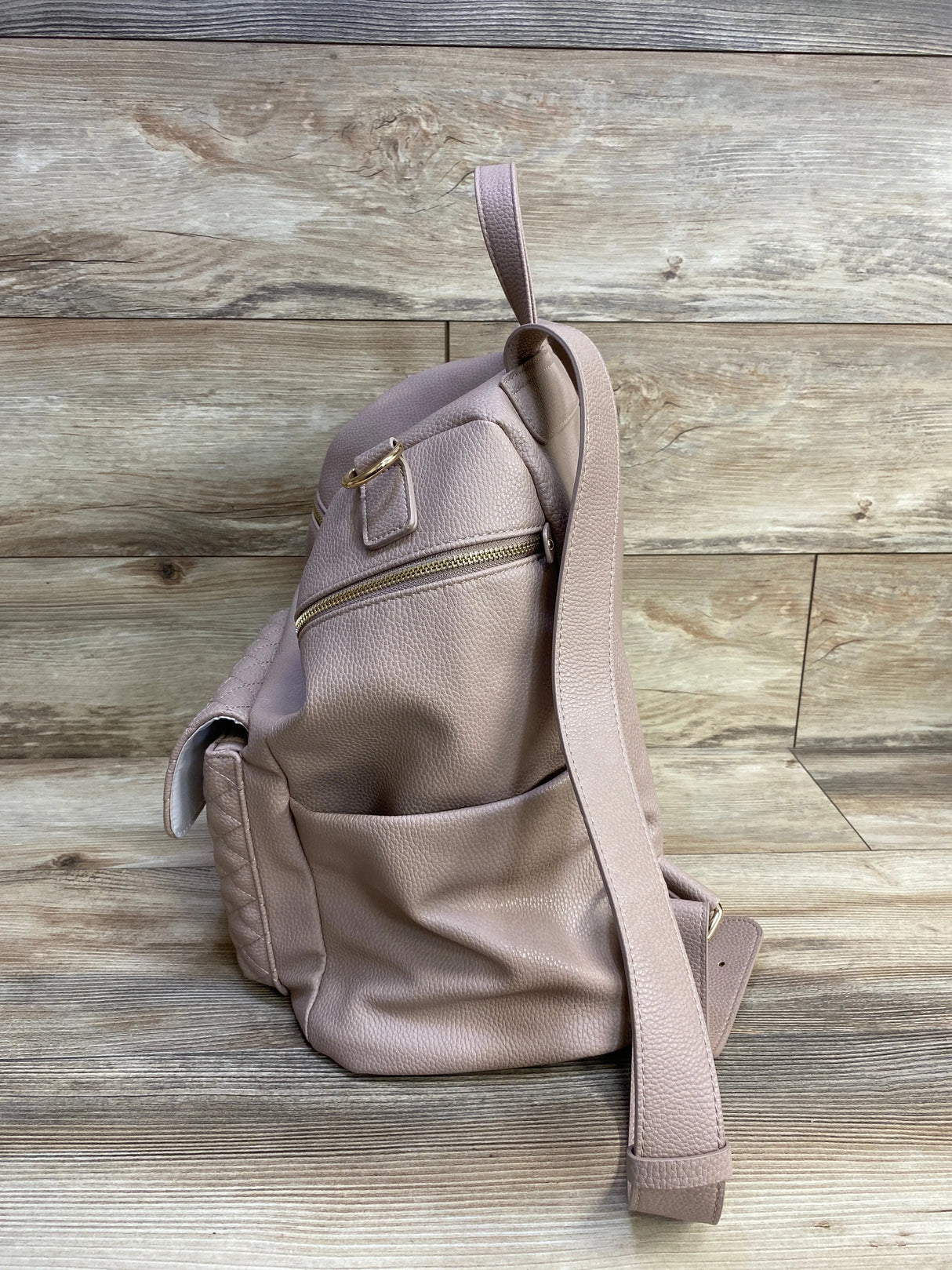 Luli Bebe Monaco Diaper Bag Dusty Rose - Me n Mommy To Be