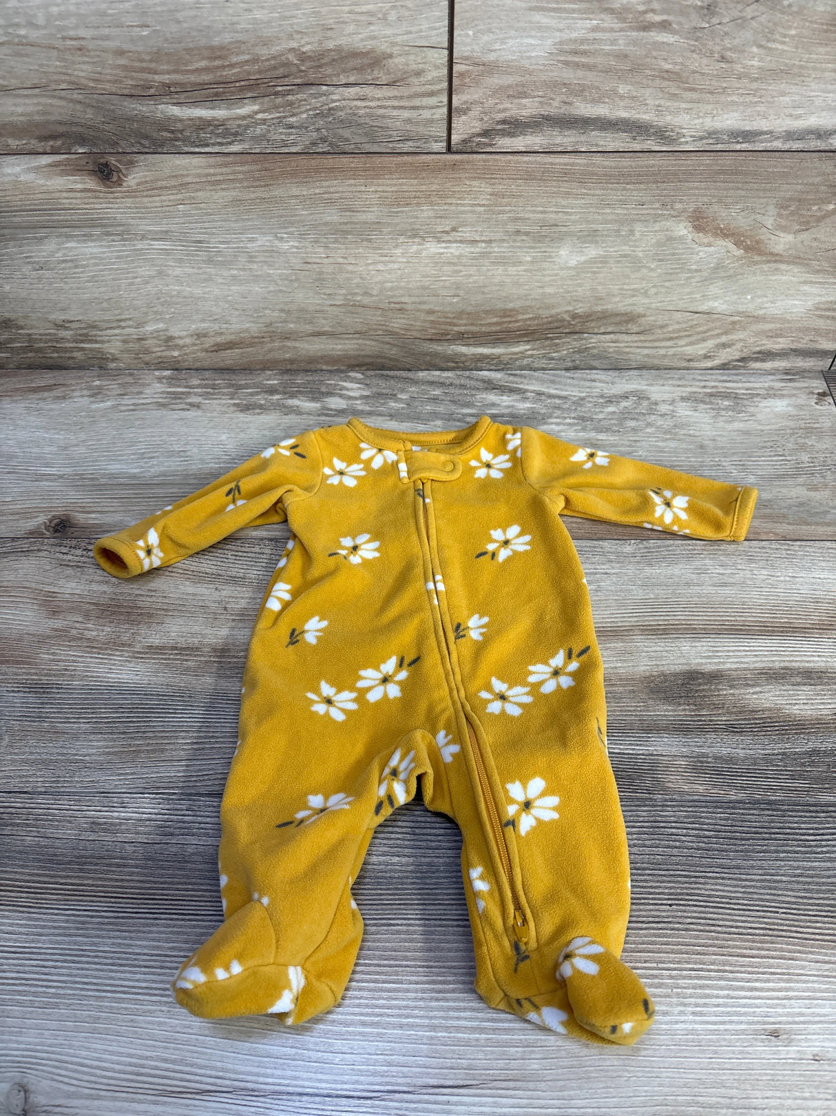 Child Of Mine Blanket Sleeper Yellow sz Newborn