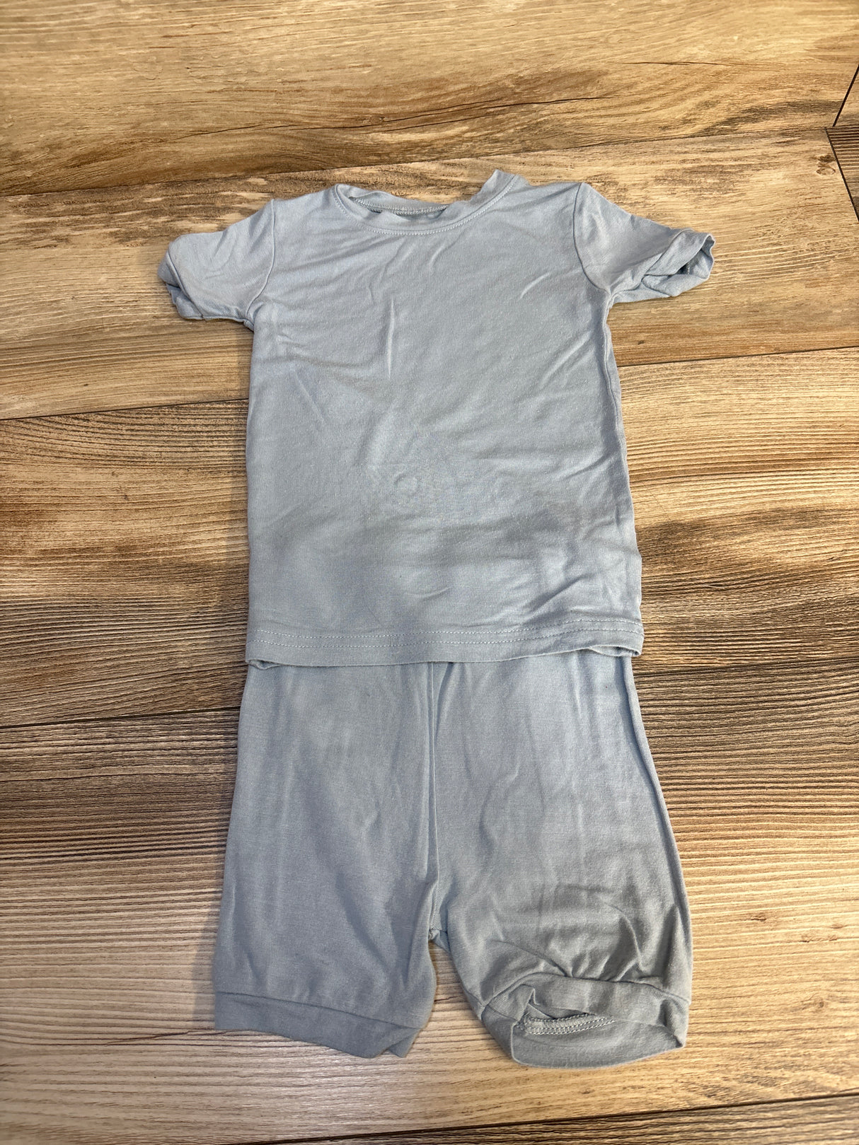 Vaenait Baby 2pc Bamboo Short Pajama Set Blue sz 6-12m