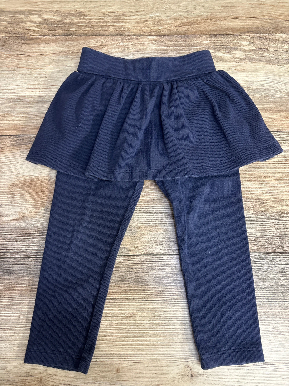 Baby Gap Ribbed Skirt Leggings Navy sz 2T