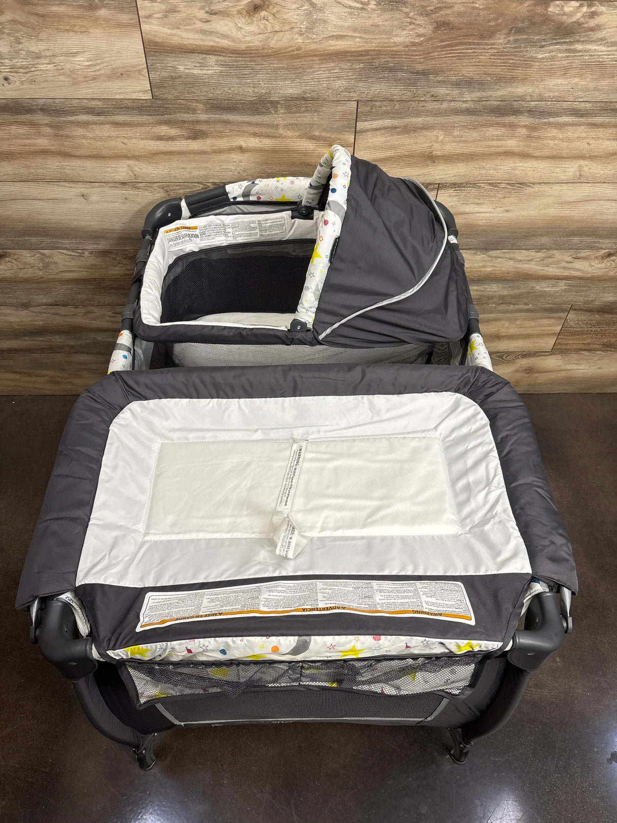 NEW Baby Trend Lil' Snooze Deluxe II Nursery Center, Twinkle Twinkle Little Moon