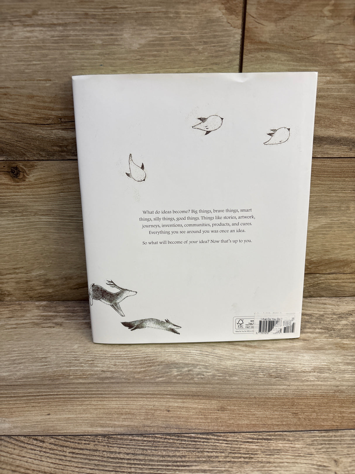 What Do You Do With an Idea? Hardcover Book