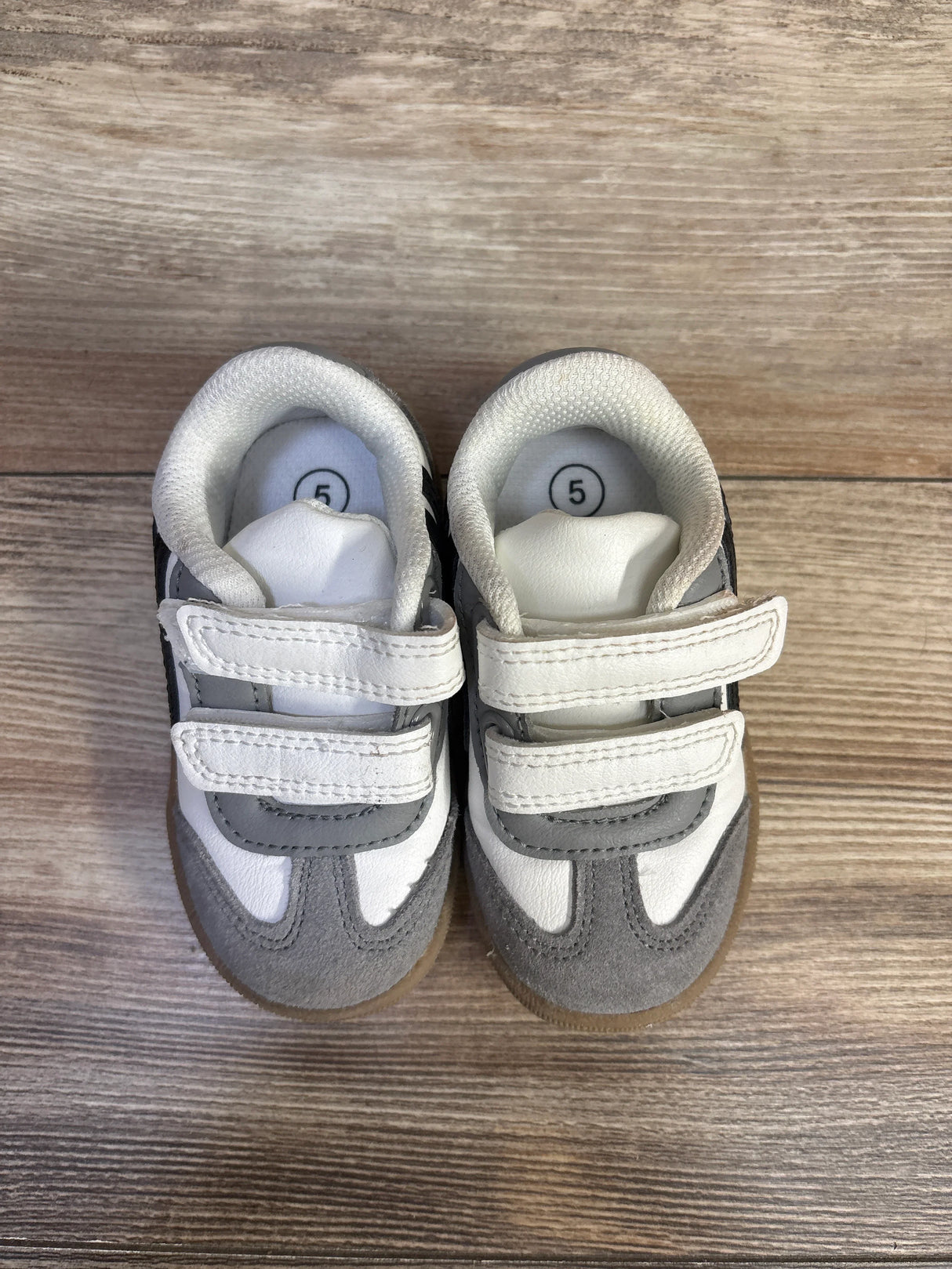 Cat & Jack Dakota Retro Court Sneakers White sz 5c