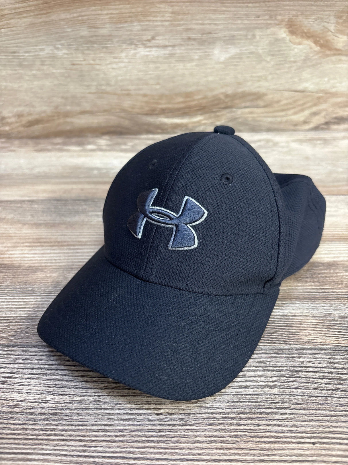 Under Armour Boy's Stretch Fit Cap Black sz 4-6 Years - Me n Mommy To Be