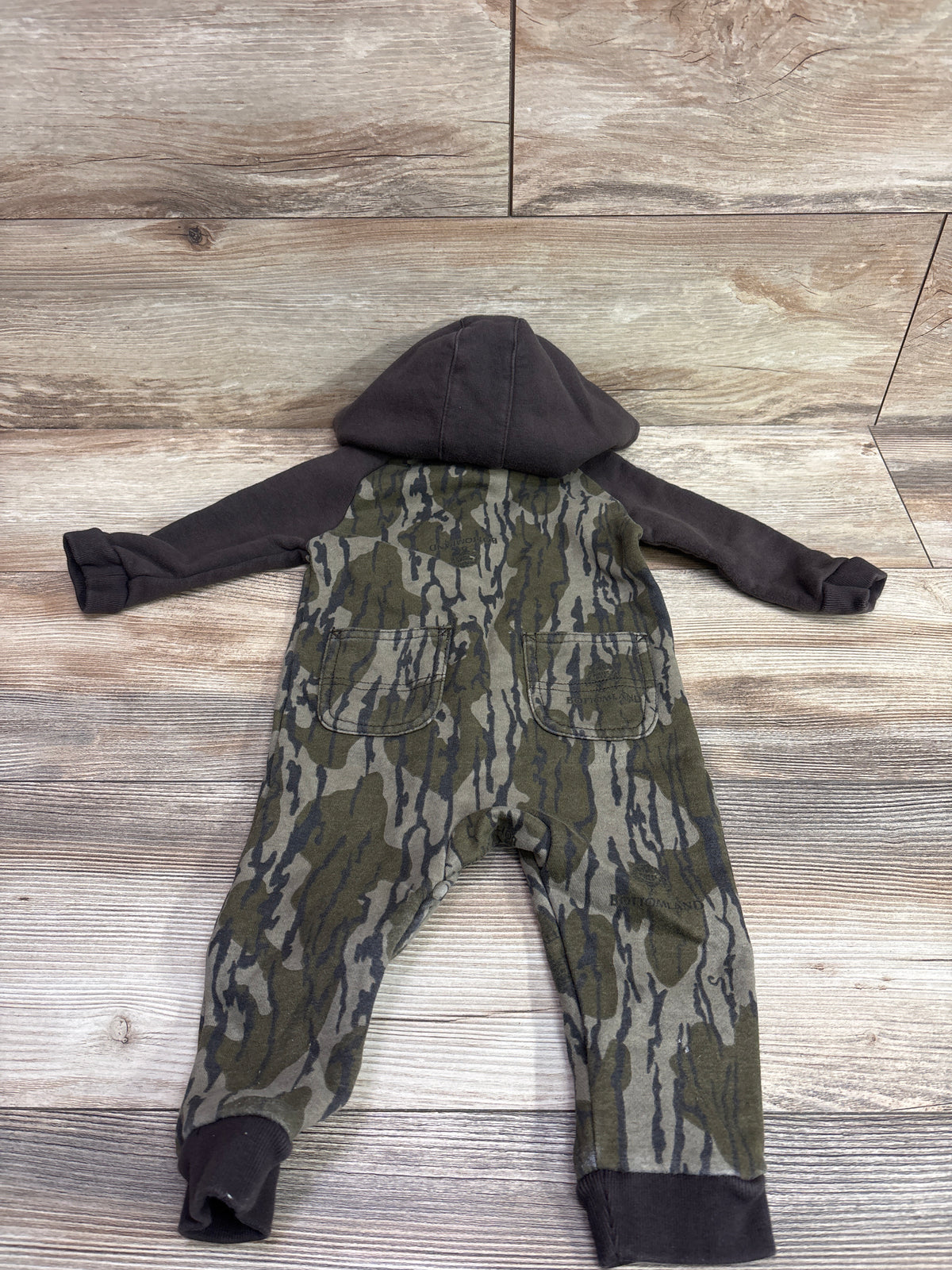 Carhartt Camo Hooded Coverall Green sz 9m