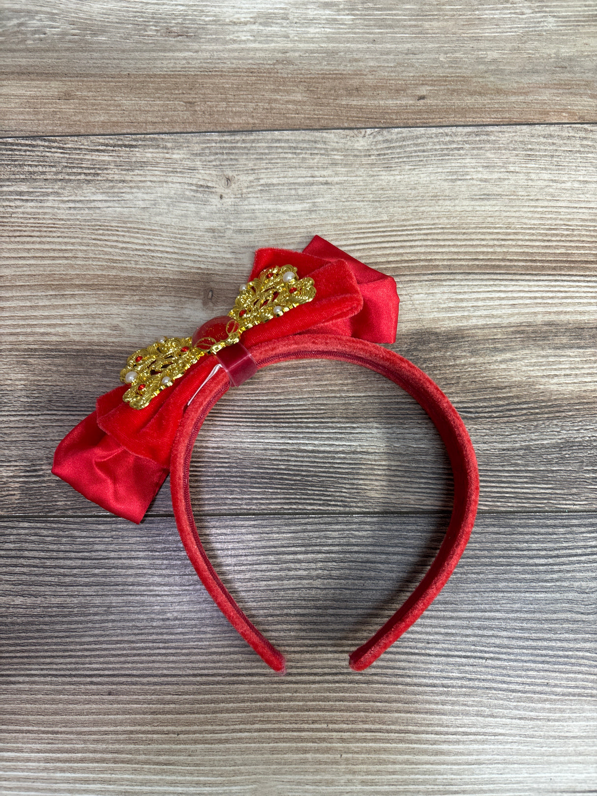 Disney Store Snow White Velvet Bow Headband