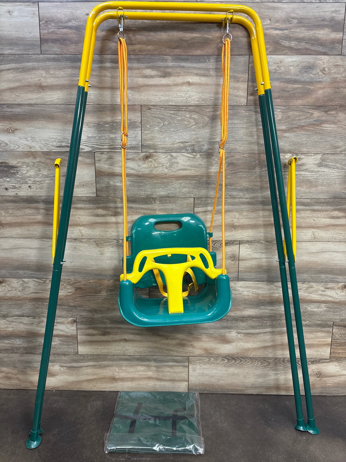 NEW G TALECO Gear 3-in-1 Toddler Swing Set Green