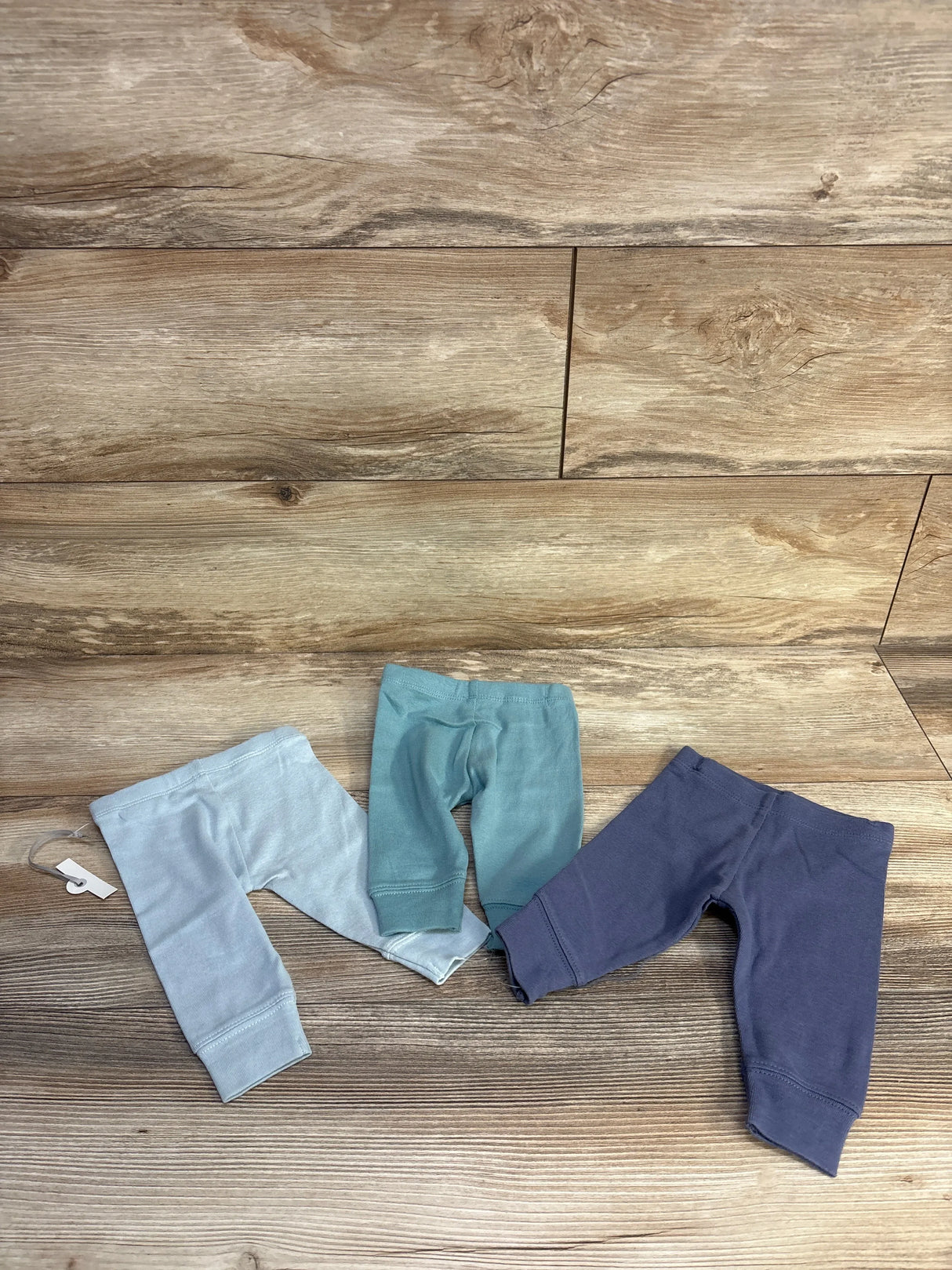 NEW Cloud Island 3pk Pull On Pants Green/Blue sz Newborn