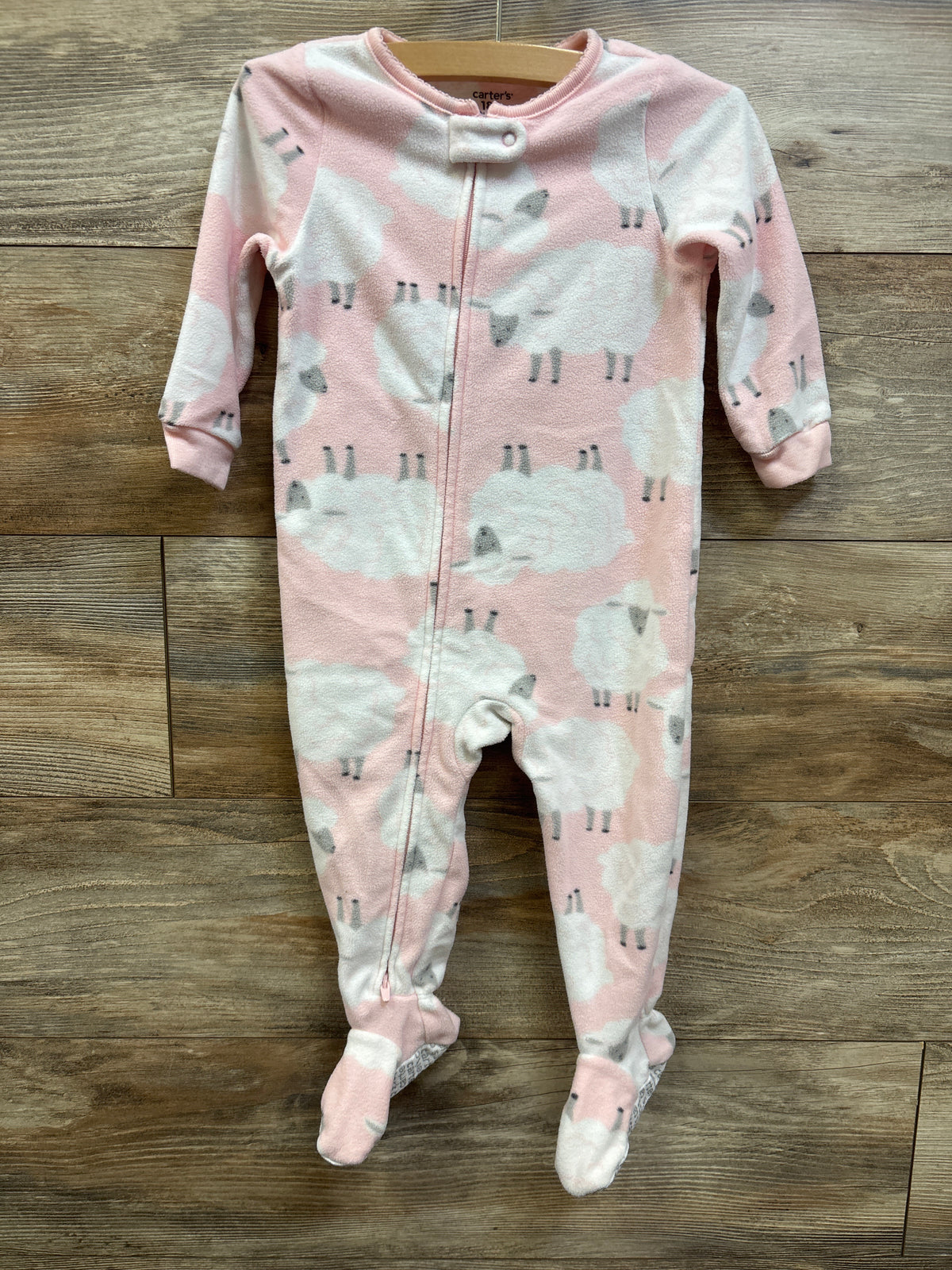 Carter's Blanket Sleeper Pink sz 18m