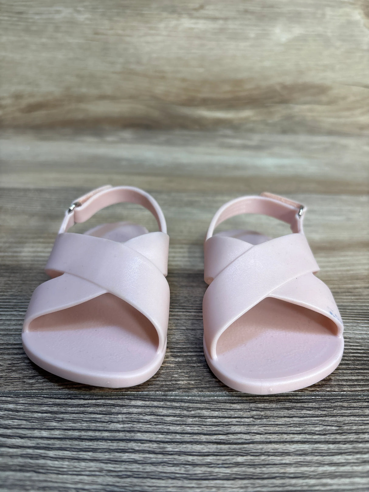 Old Navy Cross Strap Jelly Sandals Pink sz 3c