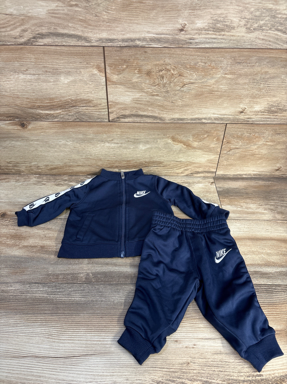 Nike 2pc Tricot Tracksuit Set Navy sz 12m