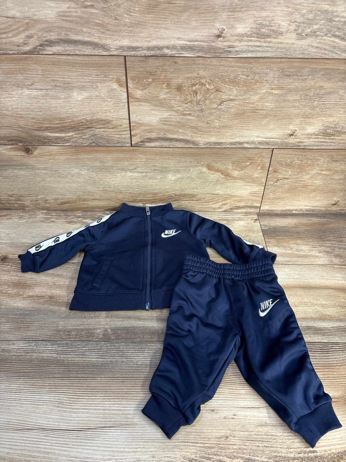 Nike 2pc Tricot Tracksuit Set Navy sz 12m