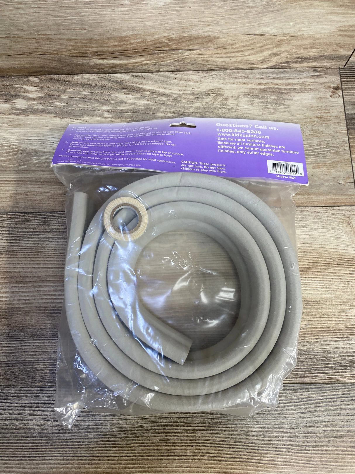 NEW KidKusion Jumbo Edge Cushion Taupe - Me n Mommy To Be