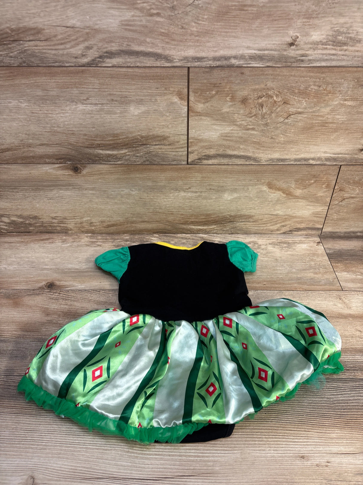 Anna Bodysuit Costume Dress Black sz 5T - Me n Mommy To Be