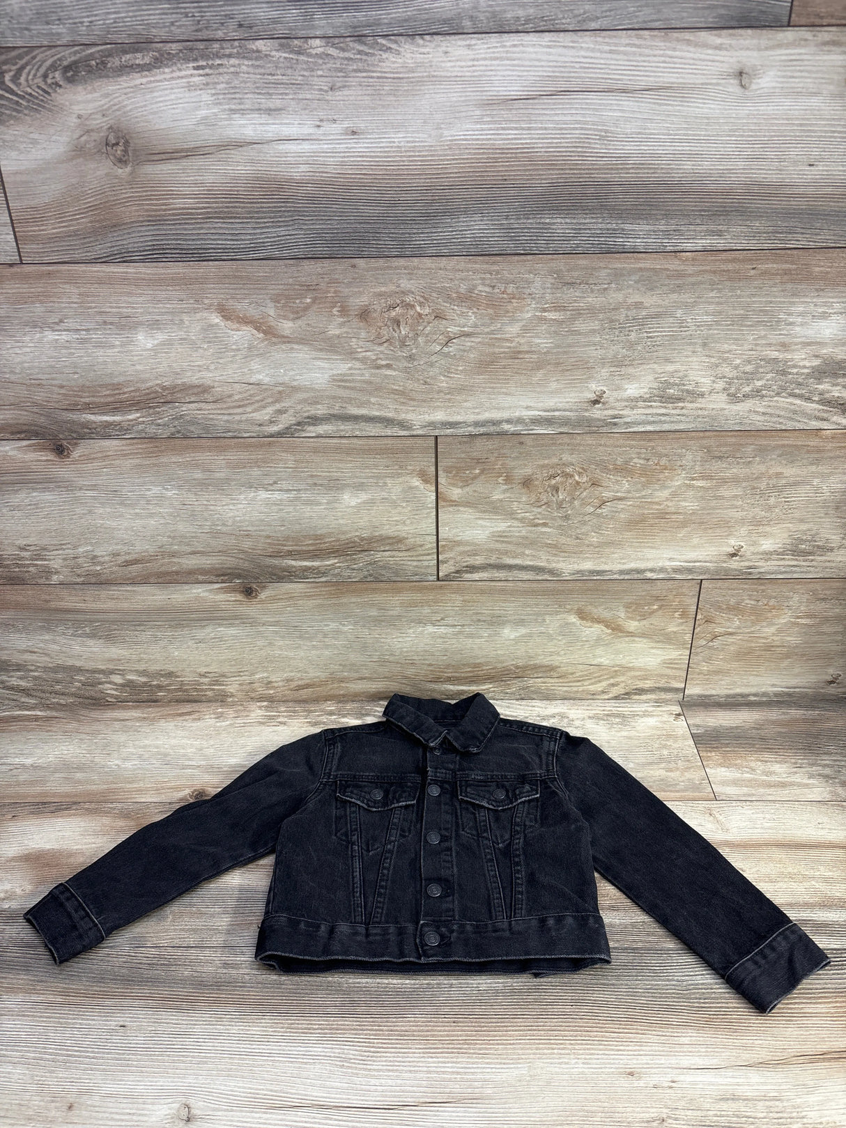 Ralph Lauren Denim Trucker Jacket Black sz 4T