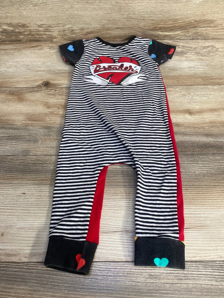 Rags Heart Breaker Romper Black sz 9m - Me n Mommy To Be