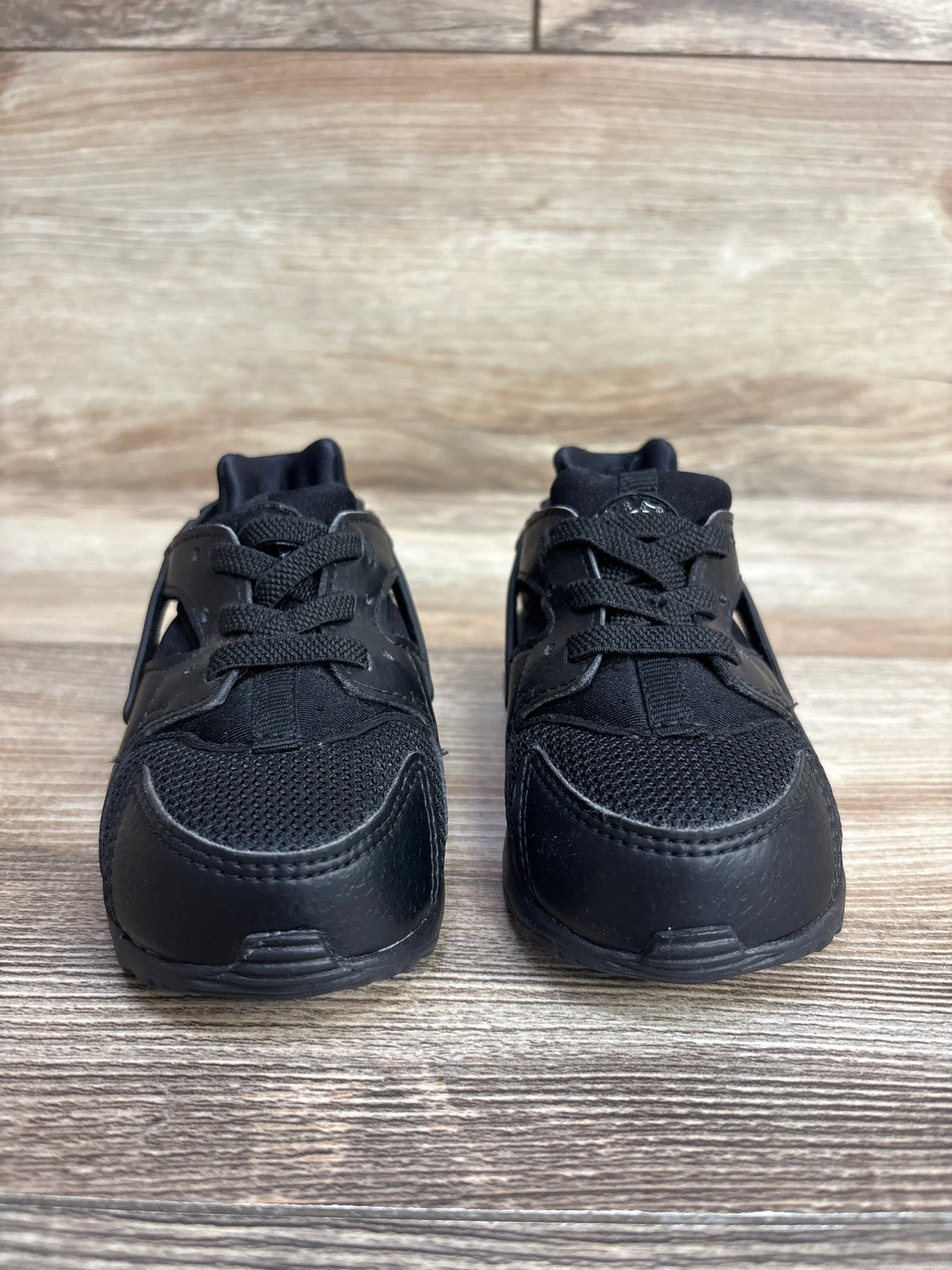 Nike Air Huarache Run TD Triple Black 6c