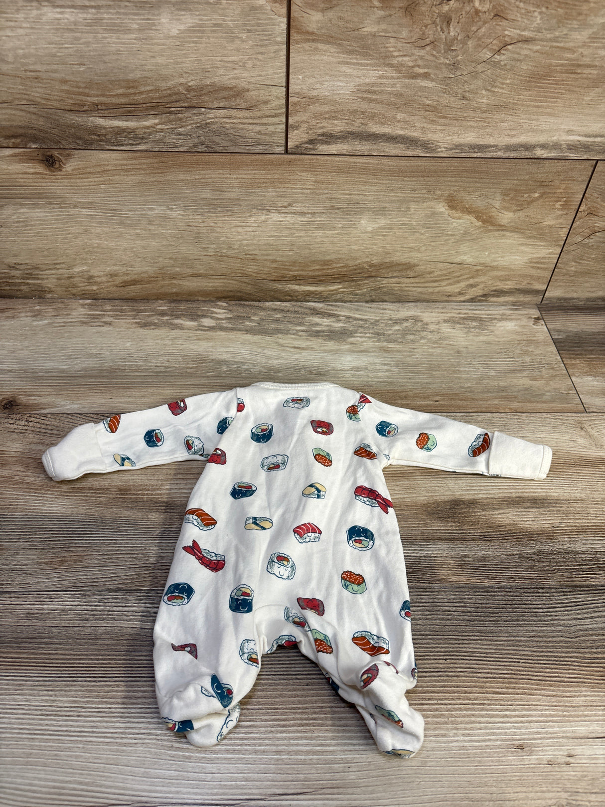 Wonder Nation Sushi Sleeper Ivory sz Preemie
