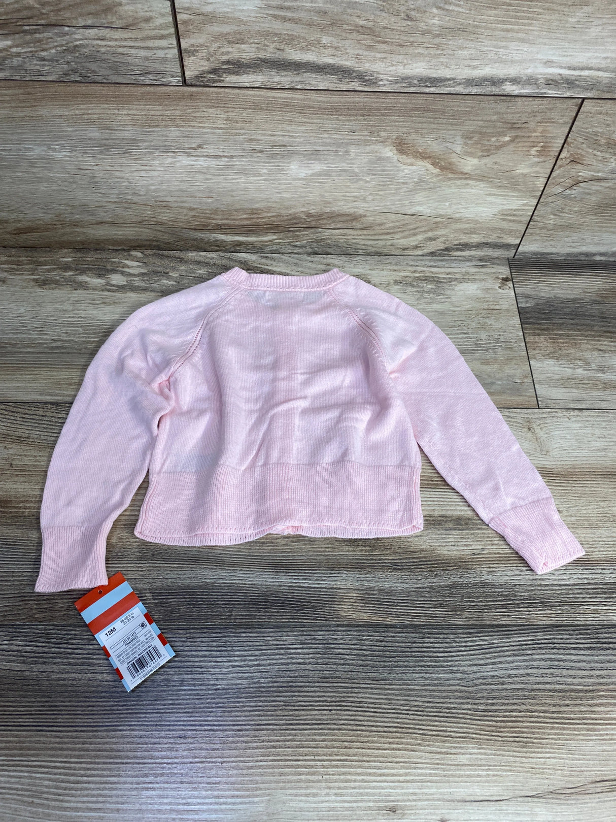 NEW Cat & Jack Button Front Cardigan Pink sz 12m