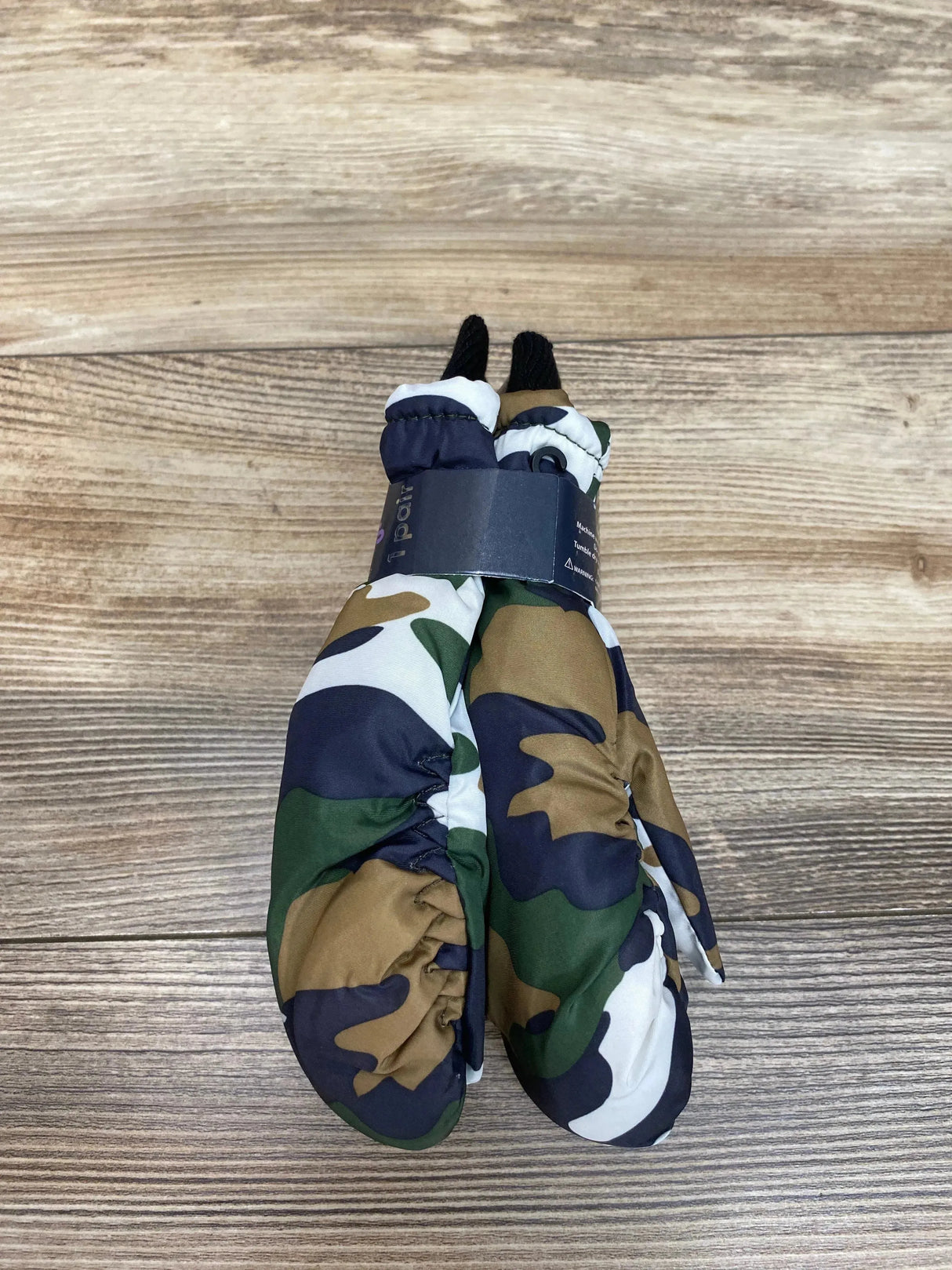 NEW ThermaWear Kid's Ski Green Camo Mittens - Me n Mommy To Be