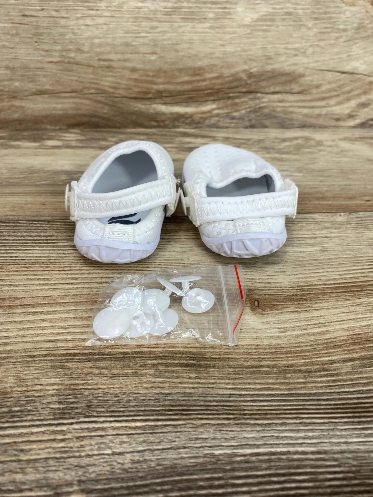 NEW Water Sport Sneakers White sz 6-12m - Me n Mommy To Be